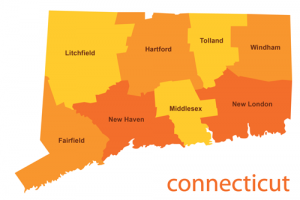 Map of CT Counties