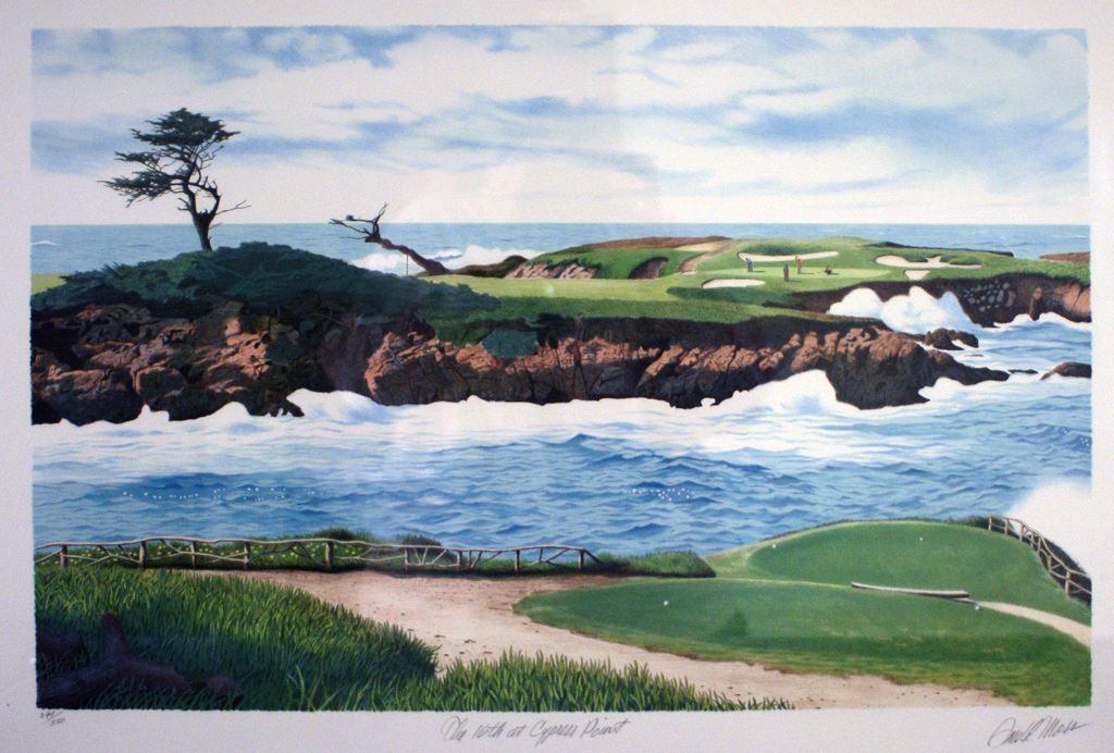 "The 16th at Cypress Point" by Donald Moss