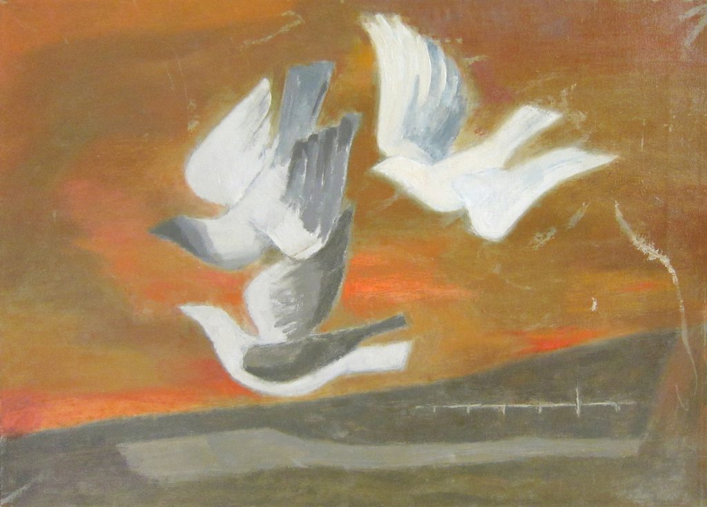 "Birds in Flight" by Alan Tompkins
