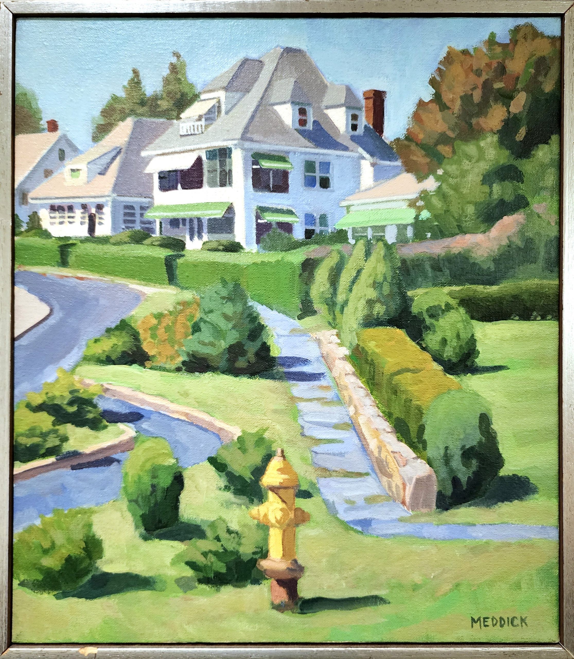 Painting of a home in Woodmont, CT