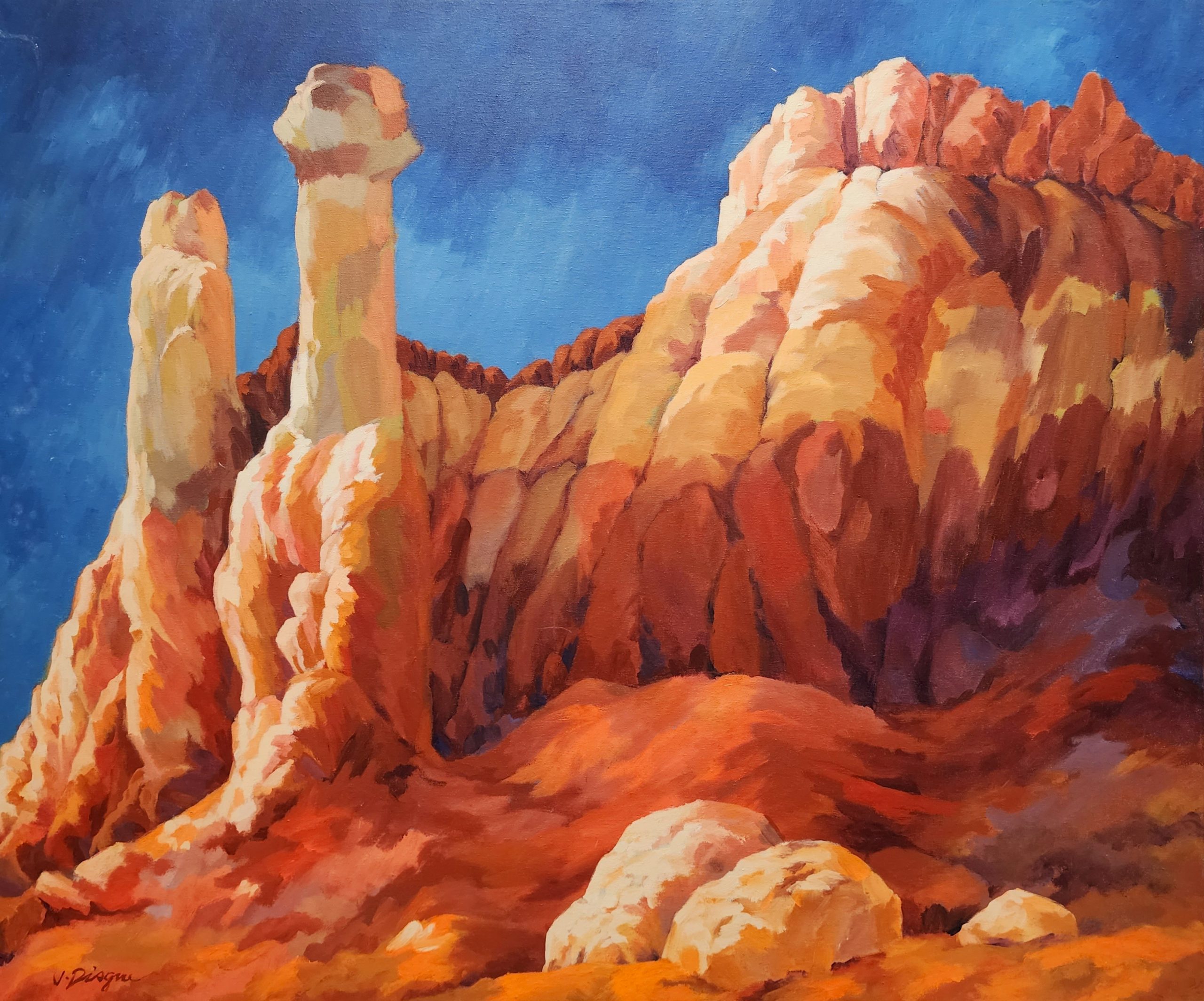 Painting of Chimney Rock