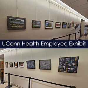 Image of artwork on display