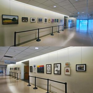 Photographs of the Employee Art Show
