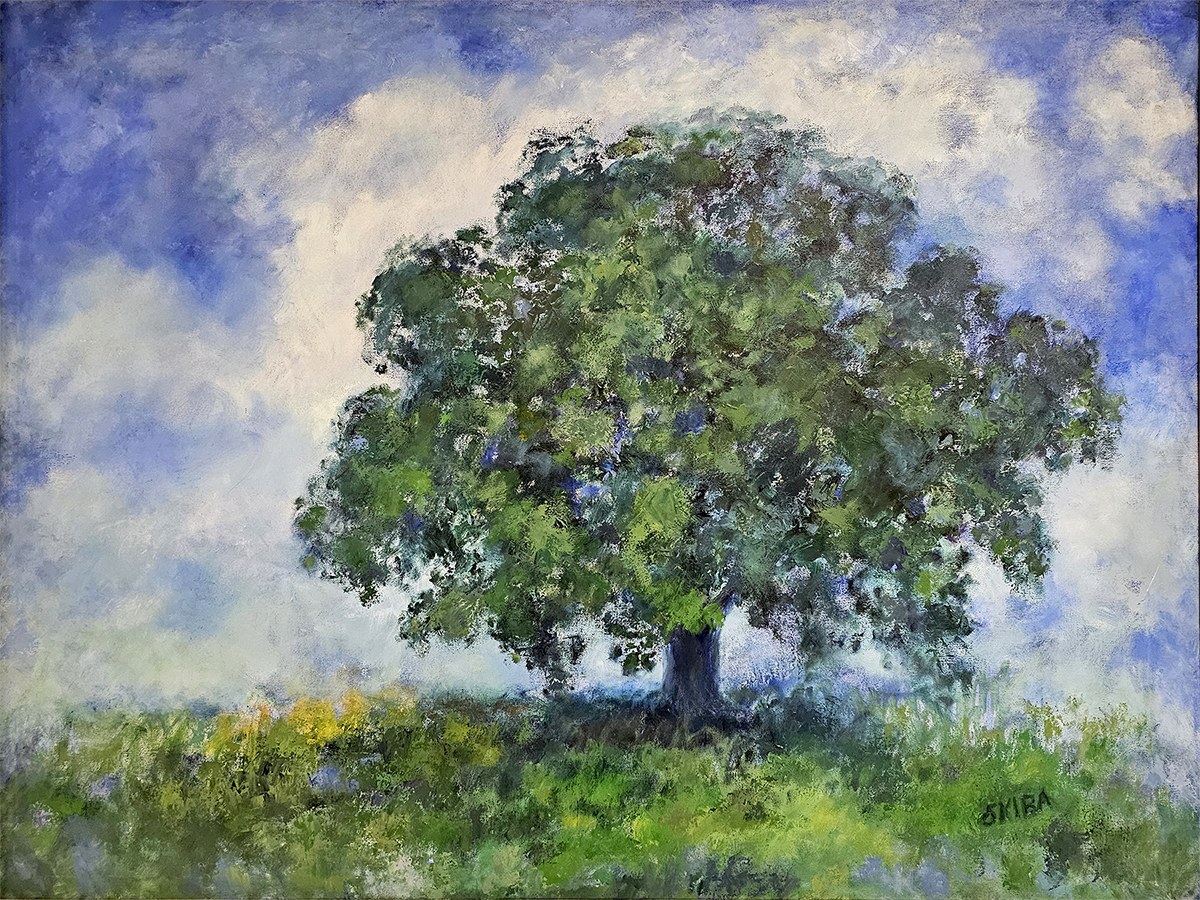 "Jewel" by Edith Skiba LaMonica, 40x30 inches, oil on canvas