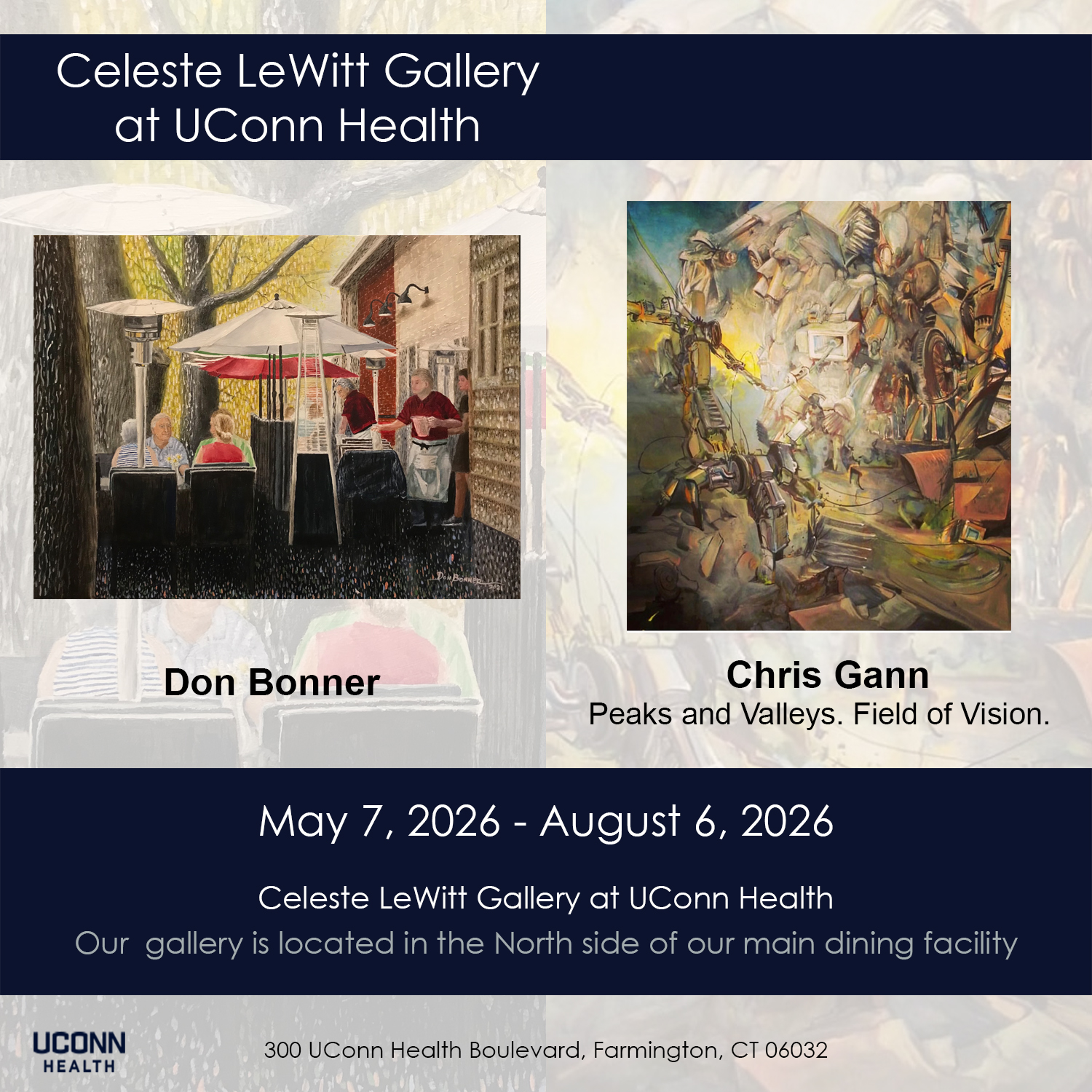 Exhibition Promo for Chris Gann and Don Bonner.