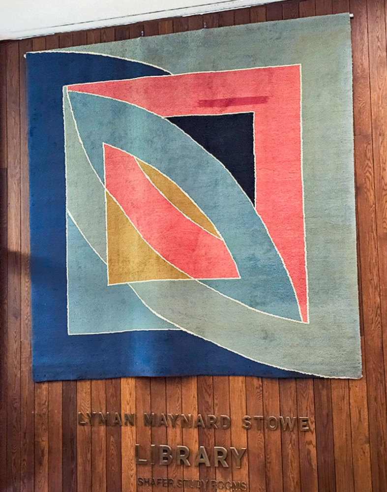 "River of Ponds" by Frank Stella, 10' x 10' , Tapestry "River of Ponds" by Frank Stella, 10' x 10' , Tapestry