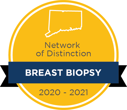 Network of Distinction Breast Biopsy badge