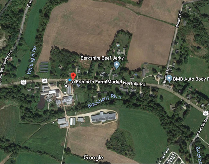 Freund's Farm Directions