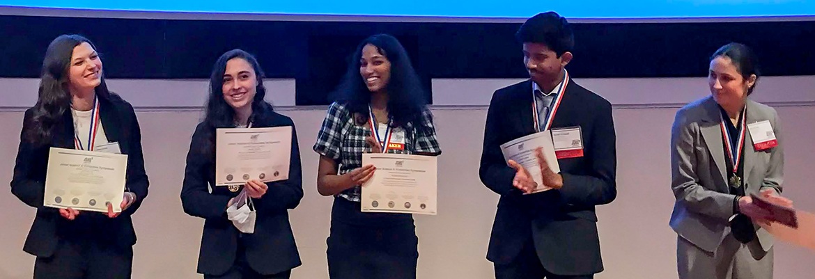 Top finisher at CT JSHS