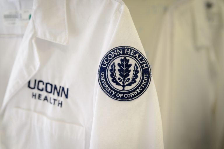 UConn Health lab coats