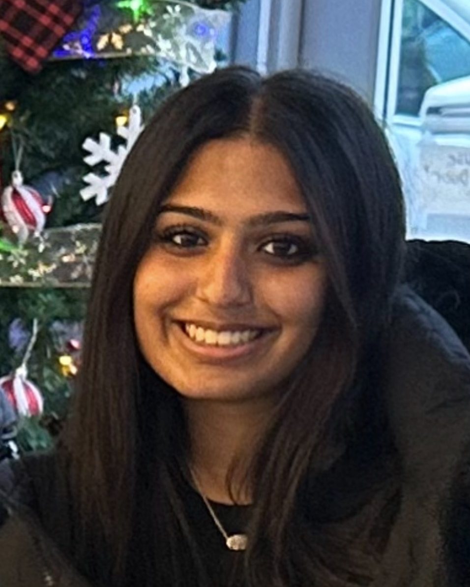Woman smiling at camera