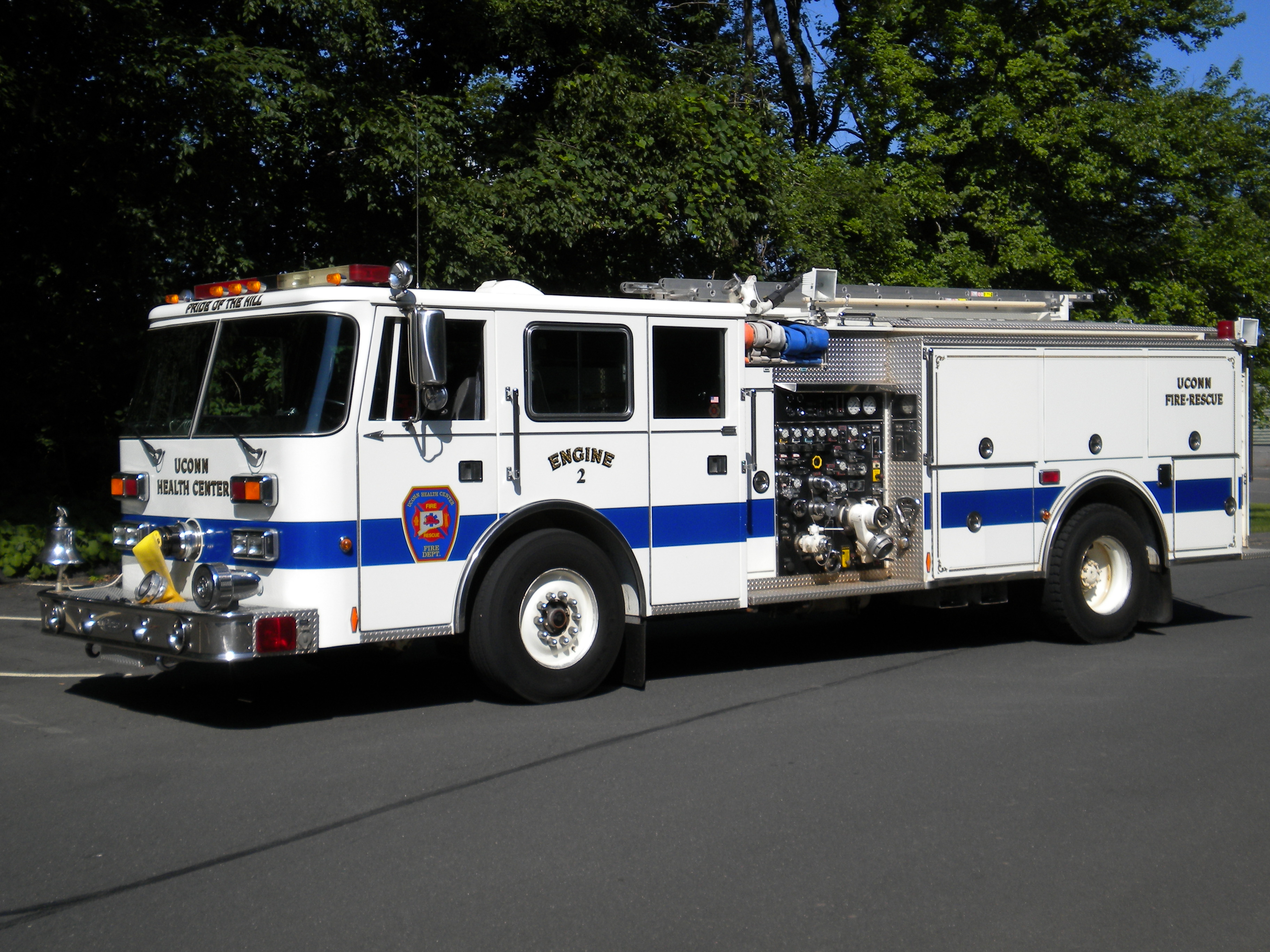 Engine 2 – 1995 Pierce Arrow, 1500 GPM / 750 gallon / 30 gallon foam