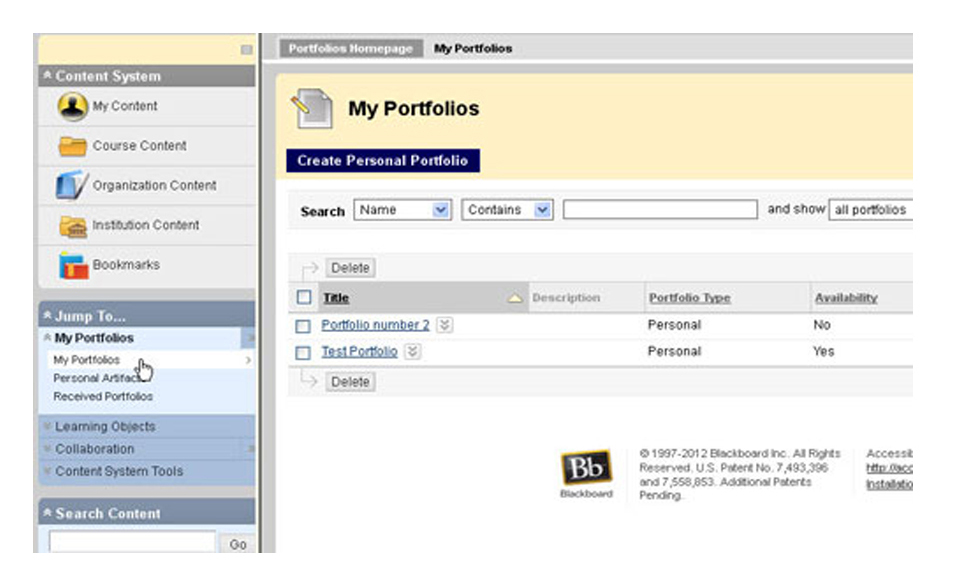 Portfolios