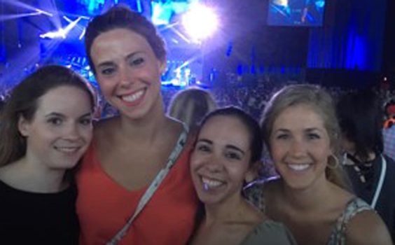 Hanging Outside of Work - Dave Matthews Band Concert
