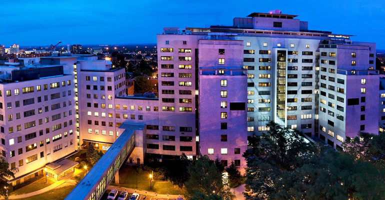 Hartford Hospital Aerial Photo