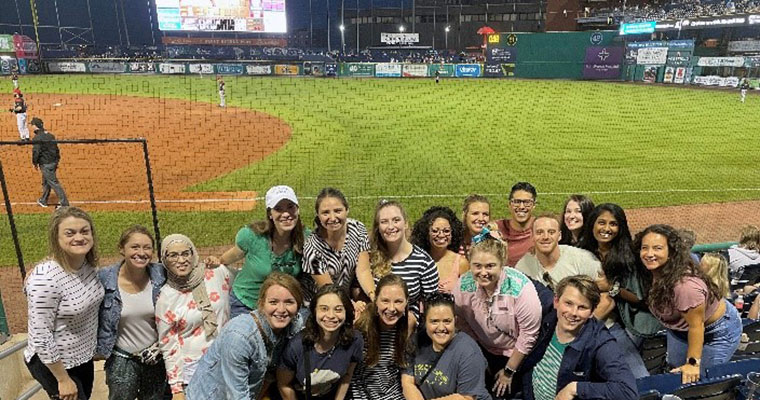 Group at YardGoats Game