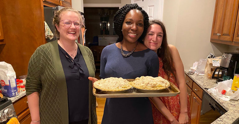 Well Being baking pies