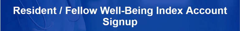 Well Being Index Header