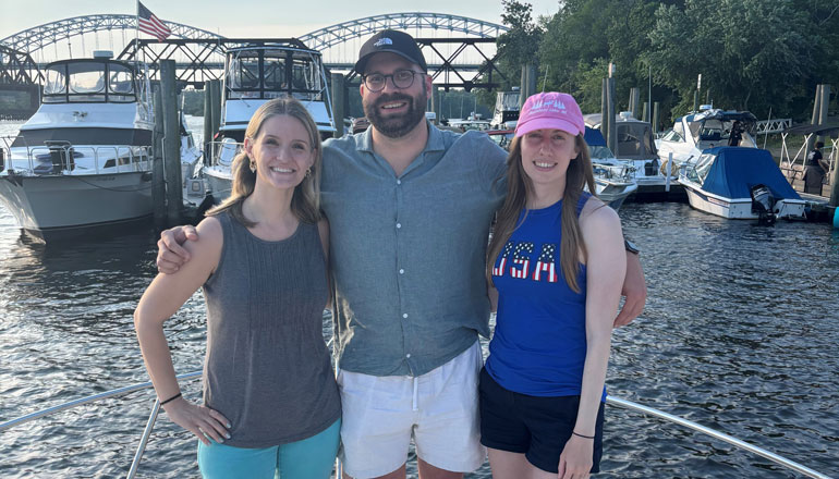 Boating on the Connecticut River