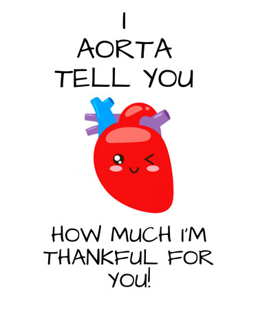 I aorta tell you how thankful I am for you catoon heart eCard