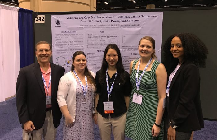 Dr. Arnold, Dr. Costa and students attend the annual ENDO conference