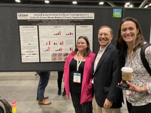 Dr. Costa, Dr. Arnold, and Dr. Kelly Roszko (a CMO alum) at the 2023 ASMBR Annual Meeting in Vancouver, BC, Canada.