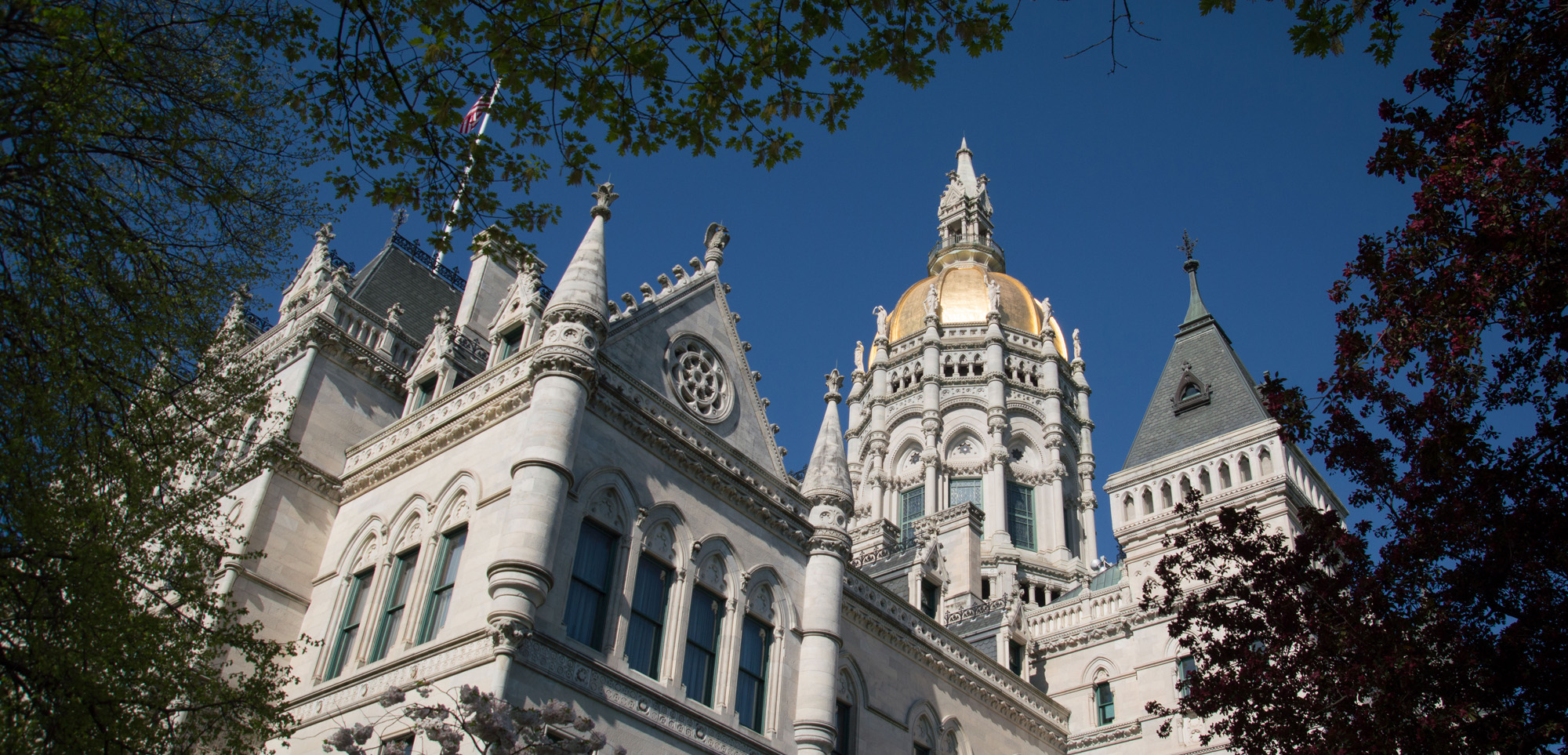 The capital building in Hartford, Connecticut