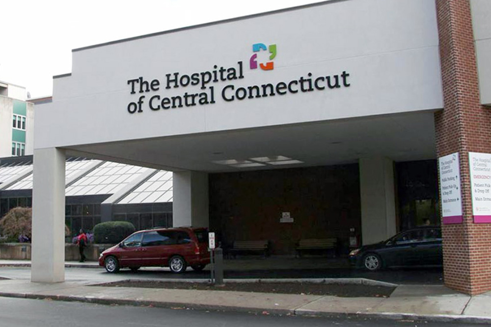 The Hospital of Central CT building exterior