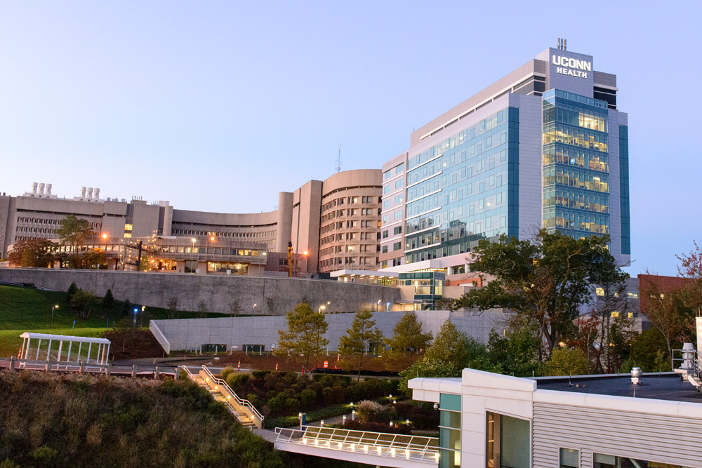 UConn Health University Tower exterior