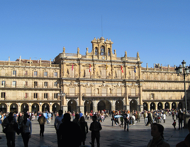 Siteseeing in Salamanca, Spain