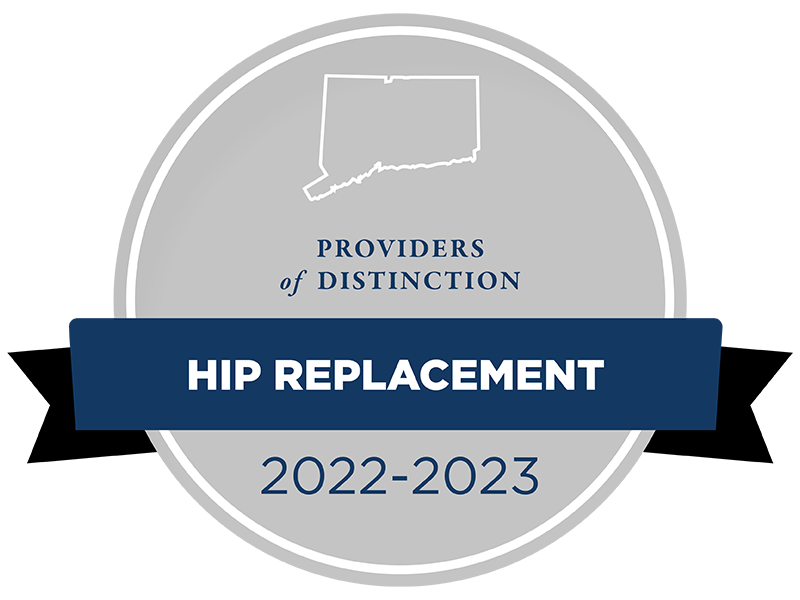 Provider of Distinction Hip Replacement badge