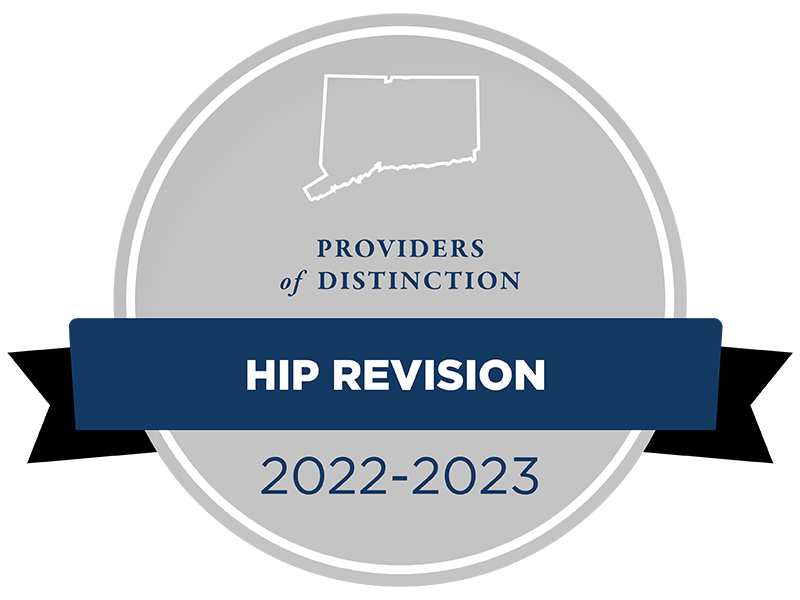 Provider of Distinction Hip Revision badge