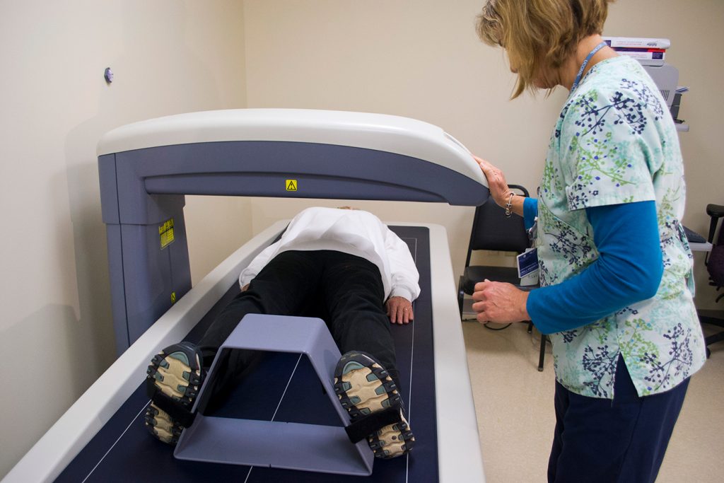 Bone density testing