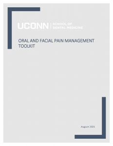 Oral and Facial Pain Management Toolkit