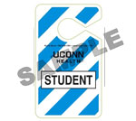 Example of a Student HangTag