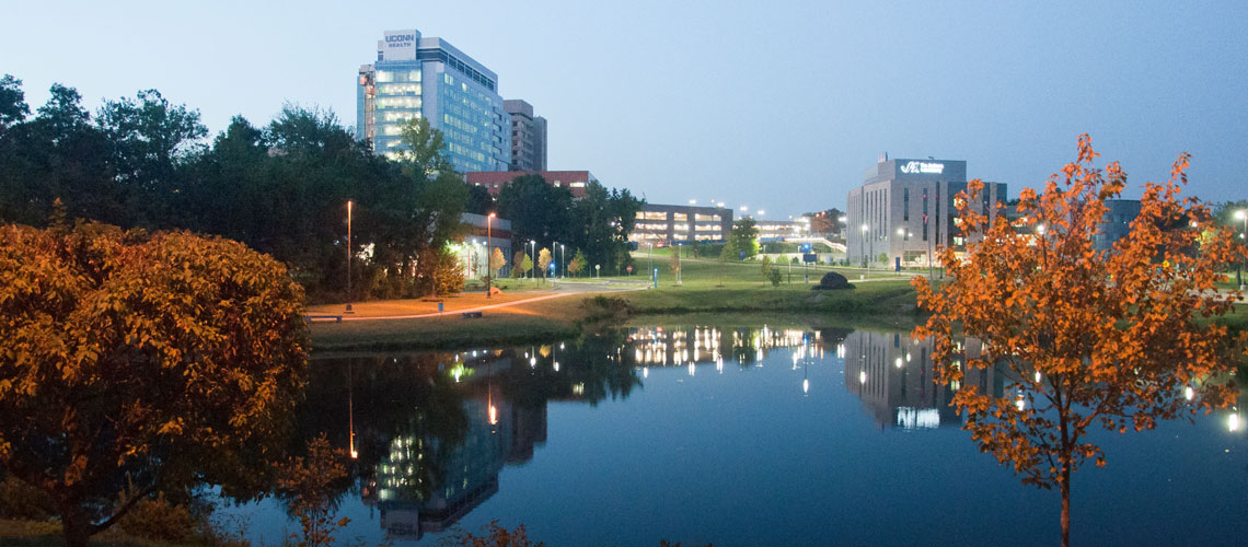 View of UConn Health campus