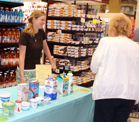 Husky Nutrition in the grocery store