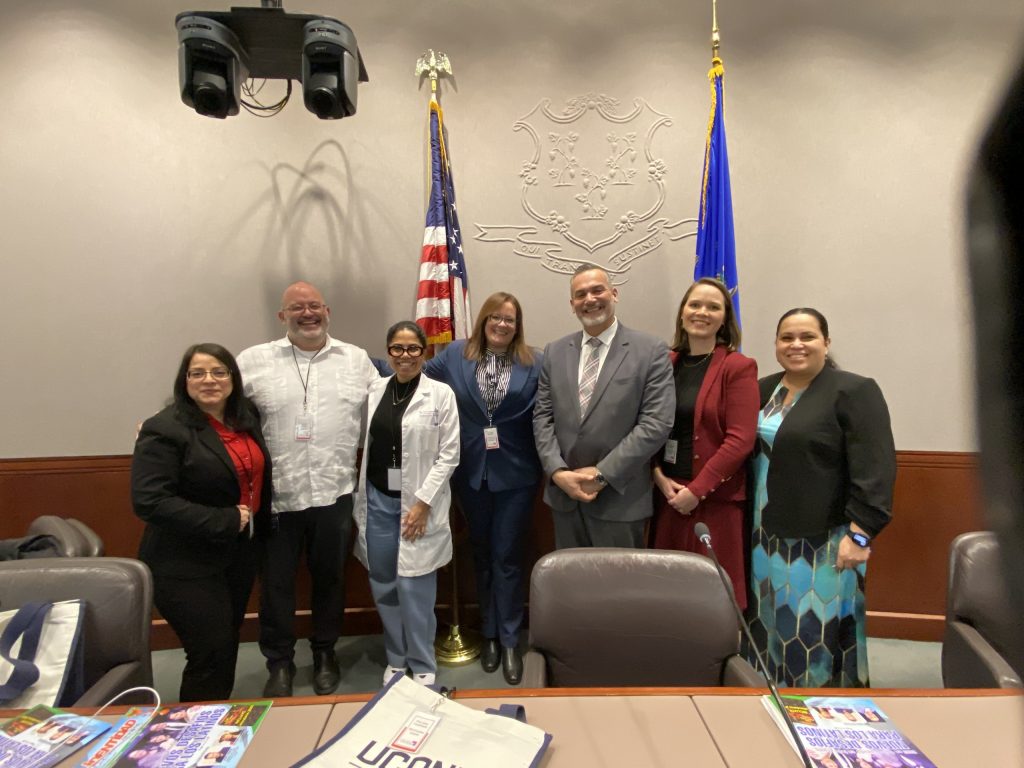 Dr. Angela Bermúdez-Millán, one of our faculty, joined fellow advocates and leaders at the Puerto Ricans Connecticut