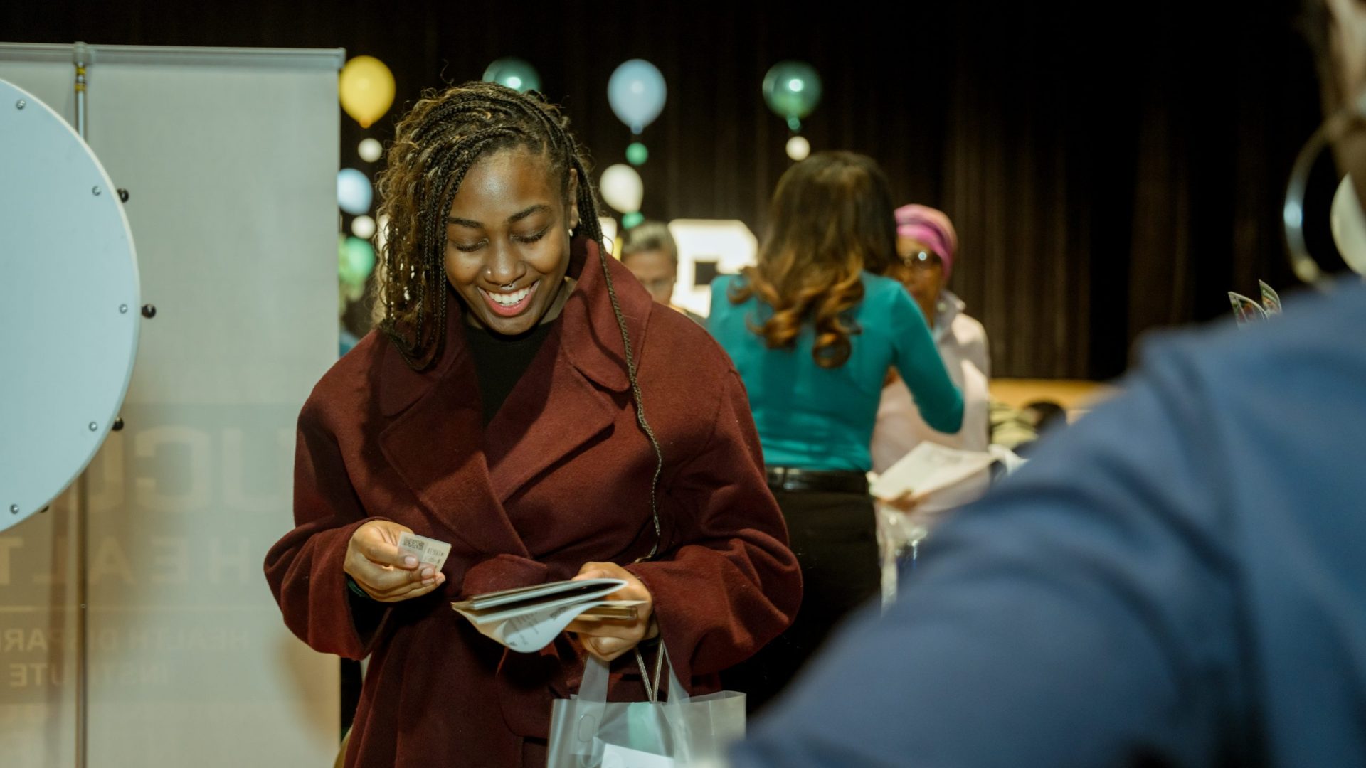 photo of Black Family Wellness attendee