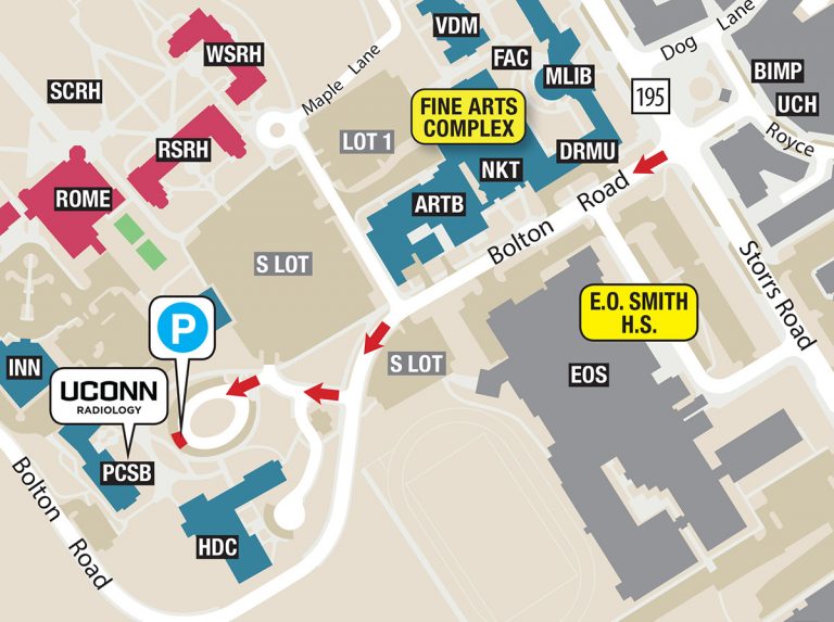 UConn Campus Map