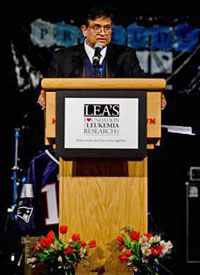 Dr. Pramod Srivastava, Lea’s Foundation for Leukemia Research Honoree.