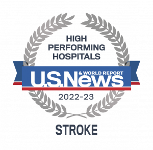 High Performing Hospital - Stroke by U.S. News and World Report