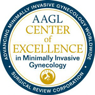 Center of Excellence in Minimally Invasive Gynecology Logo