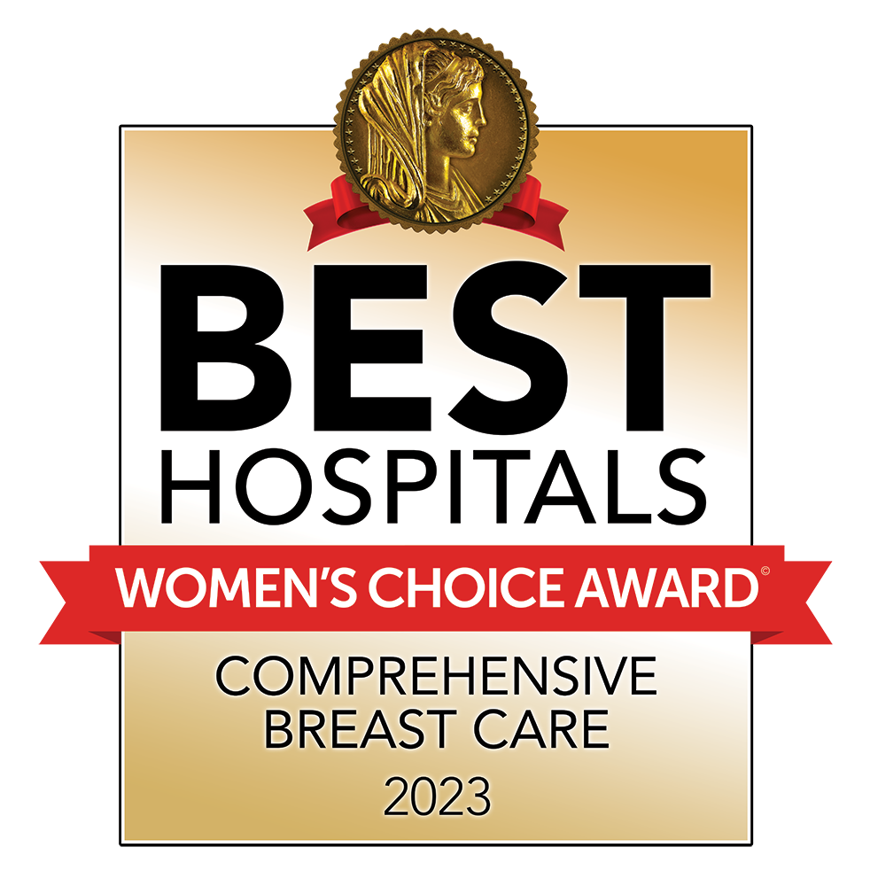 Women's Choice Best Hospitals Comprehensive Breast Care 2023