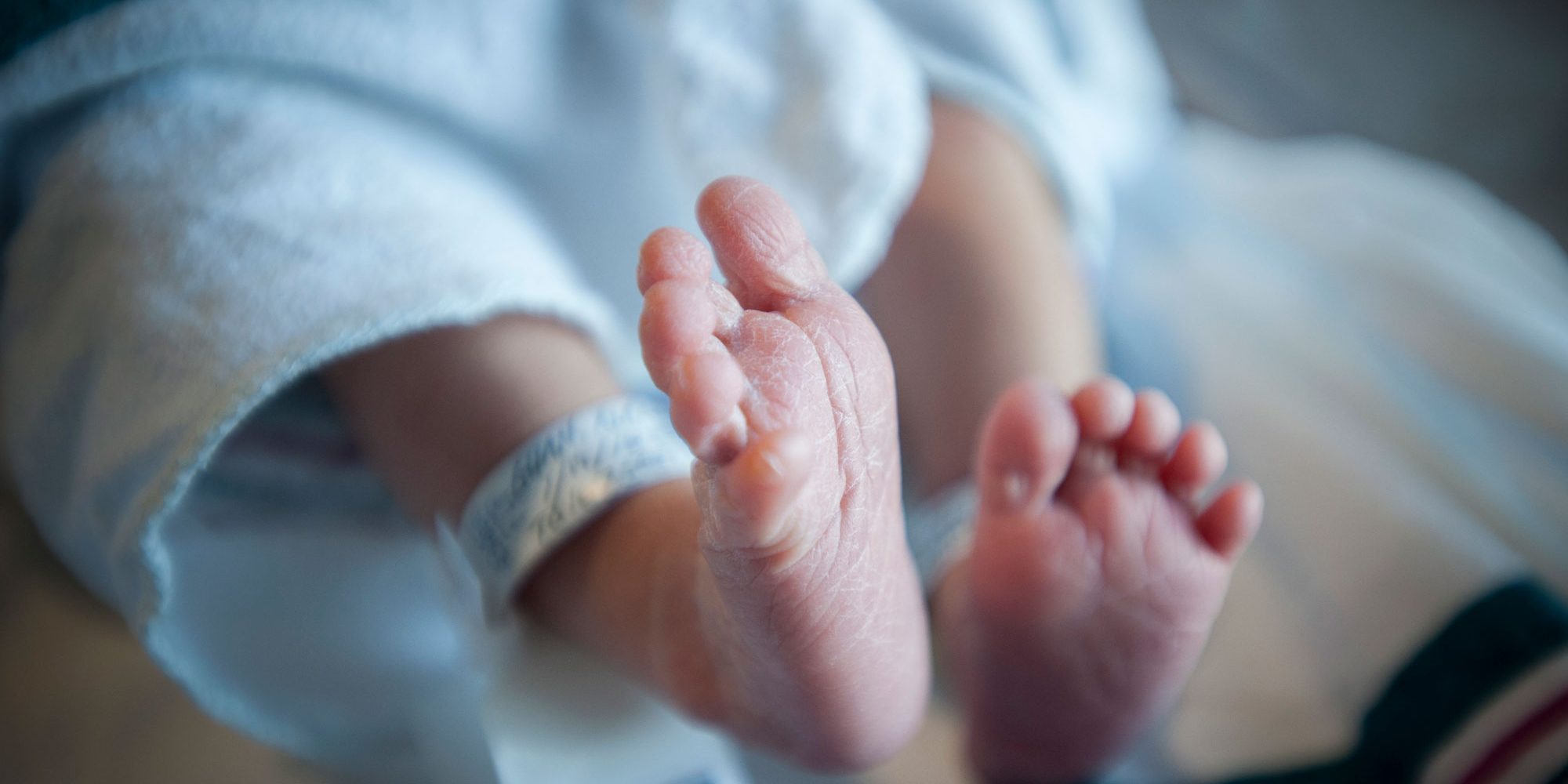 infant feet