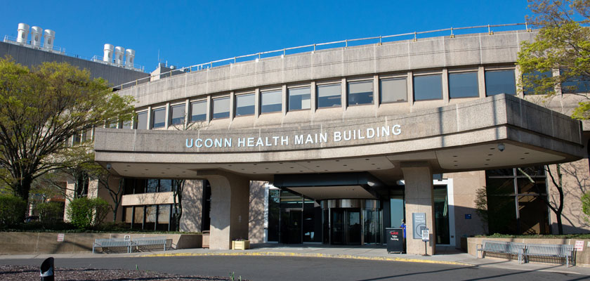 UConn Health main entrance