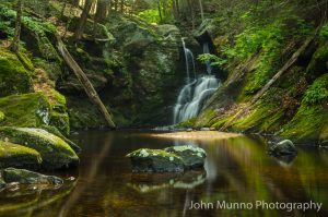 Waterfall in Granby, CT (John Munno Photography)
