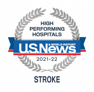 High Performing Hospital - Stroke by U.S. News and World Report