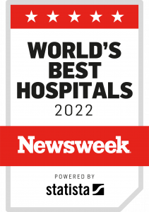 Newsweek's World's Best Hospitals 2022 logo