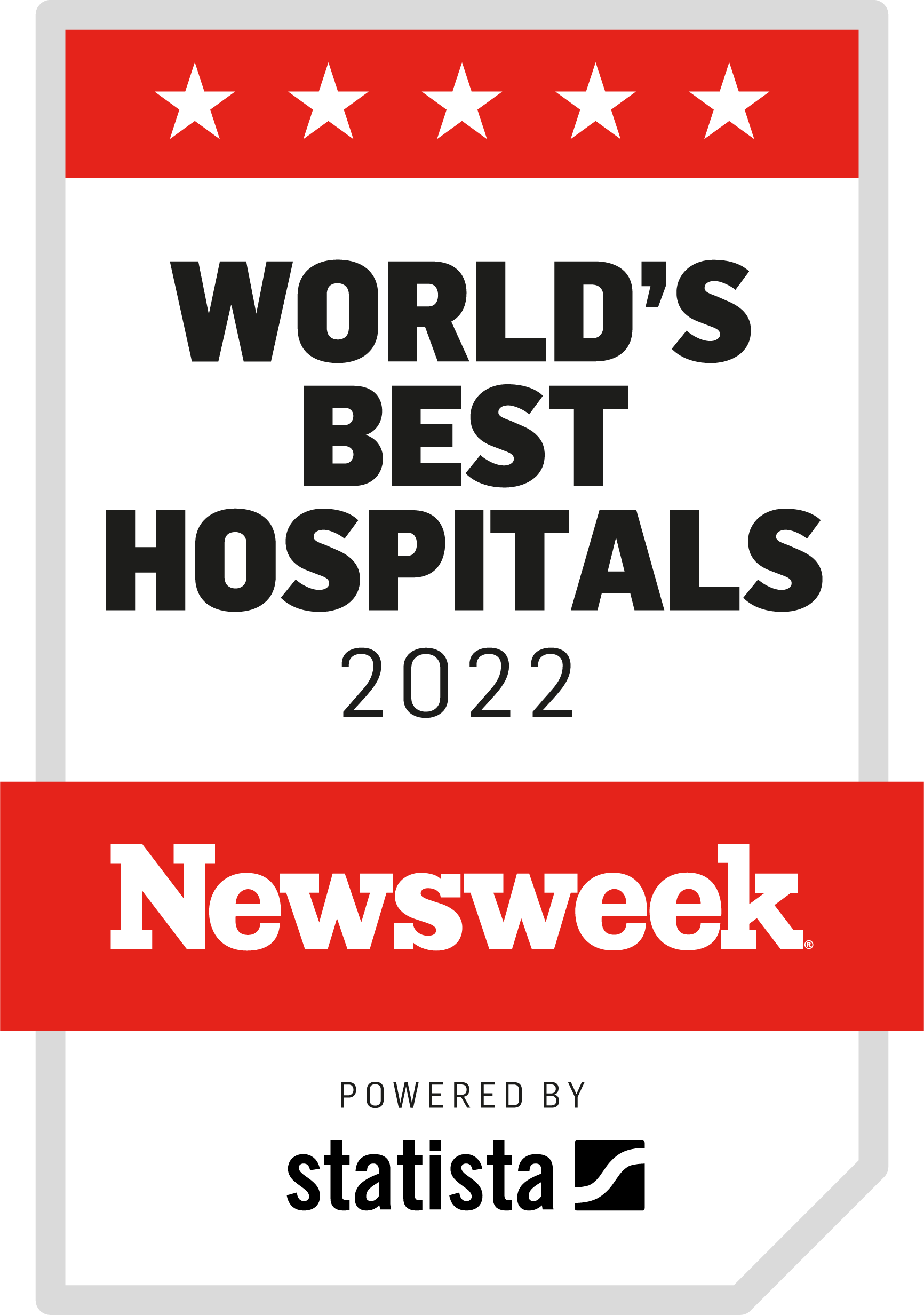 Newsweek's World's Best Hospitals 2022 logo